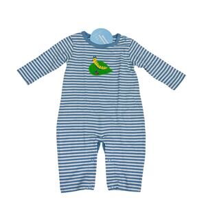 NWT Little English 3M Caterpillar Applique Romper